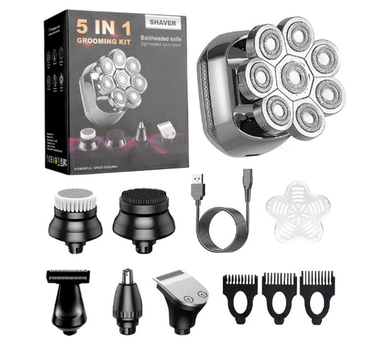 Waterproof Rechargeable Bald Head Shaver for Men